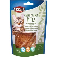 Trixie PREMIO Catnip Chicken Bites Курица с кошачьей мятой лакомство для кошек 50 г (42742)